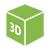 3d_cube_green
