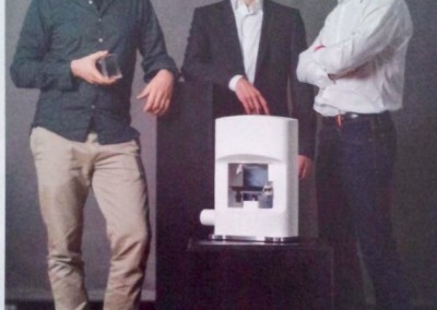 Yann, Andi, Sebastien with 3D Cell Explorer