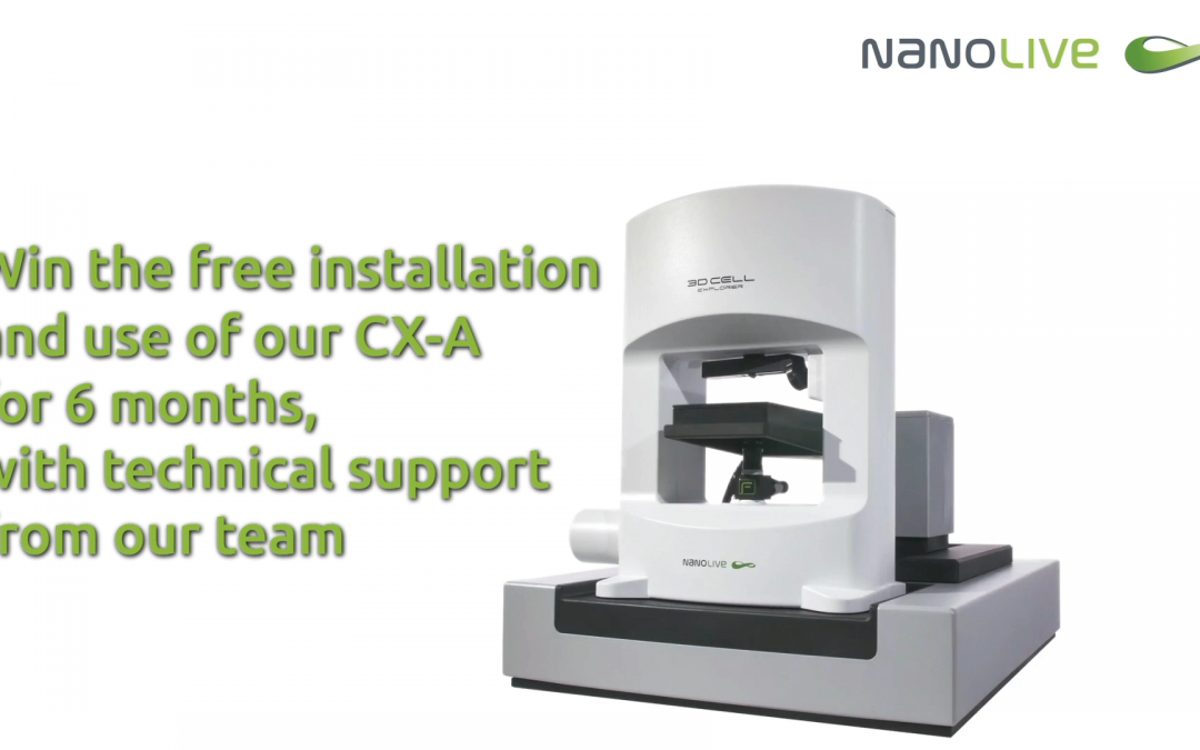 Competition – 6 months free usage of Nanolive’s Automated Live Cell Imaging Solution